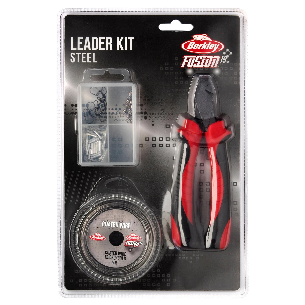 Berkley Fusion19 Leader Kit Steel 3 Berkley Fusion19 Leader Kit Steel