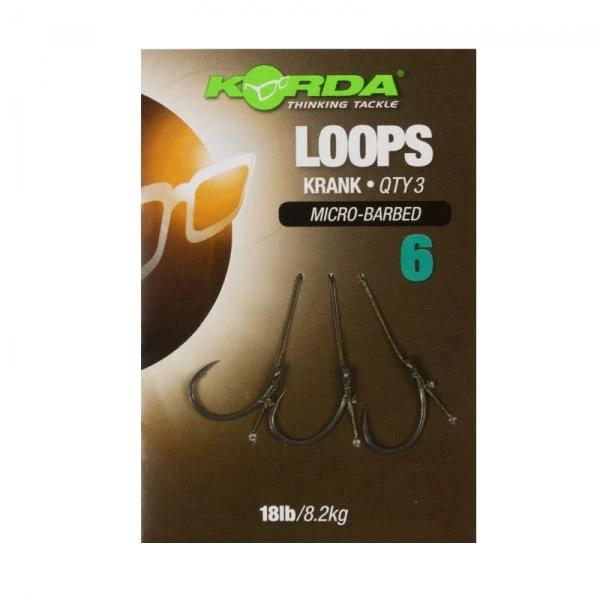 Korda Loop Rigs Krank Size 4 3 Korda Loop Rigs Krank Size 4