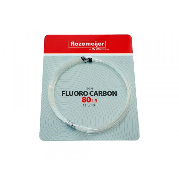 Rozemeijer 100% Fluorocarbon Leader 80lb (4,5m) 3 Rozemeijer 100% Fluorocarbon Leader 80lb (4,5m)